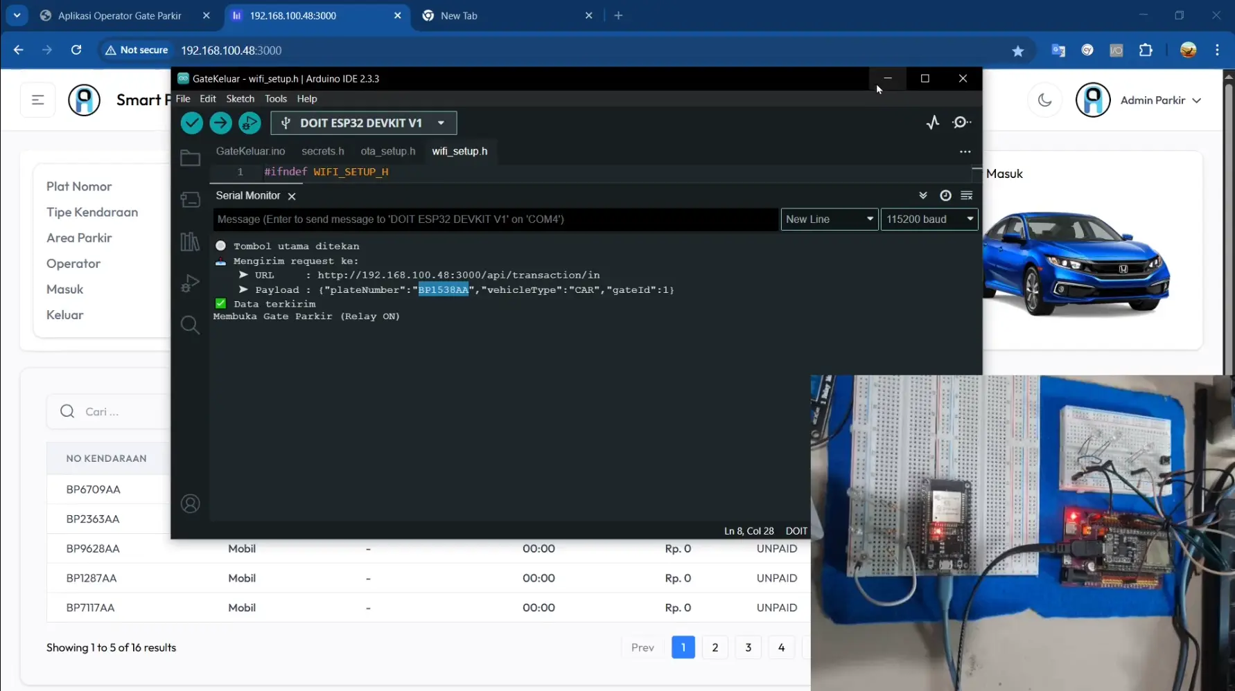 sistem-parkir-sederhana-web-base+esp32